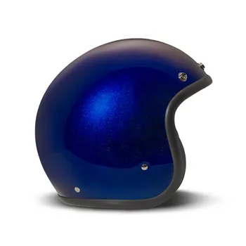 cafe 4 racer - DMD Retro helma Deep Blue - DMD DMD Otevřená helma 