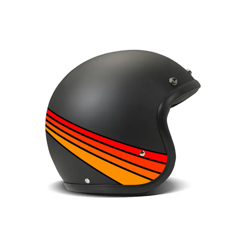cafe 4 racer - DMD Retro helmet Fuoco - DMD DMD Vintage open helmet 