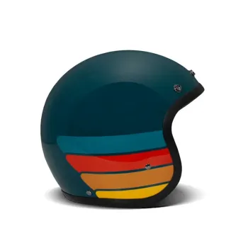 cafe 4 racer - DMD Retro helmet Orange - DMD DMD Vintage open helmet 
