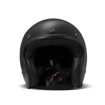 cafe 4 racer - DMD Retro helmet Solid Black - DMD DMD Vintage open helmet 