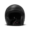 cafe 4 racer - DMD Retro helmet Solid Black - DMD DMD Vintage open helmet 