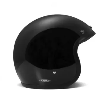 cafe 4 racer - DMD Retro helmet Solid Black - DMD DMD Vintage open helmet 