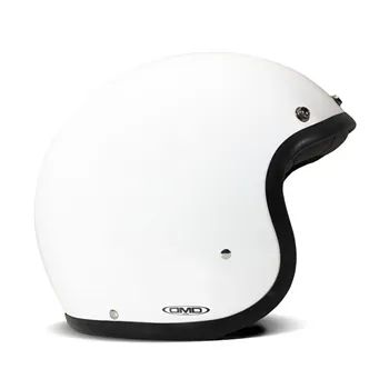 DMD Retro helma Solid White