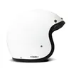 cafe 4 racer - DMD Retro prilba Solid White - DMD DMD vintage otvorená prilba 