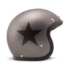 cafe 4 racer - DMD Retro prilba Star Grey - DMD DMD vintage otvorená prilba 