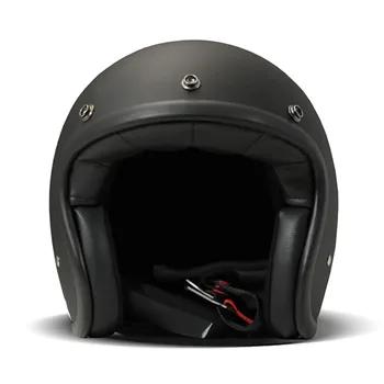 DMD Retro prilba Matte Black