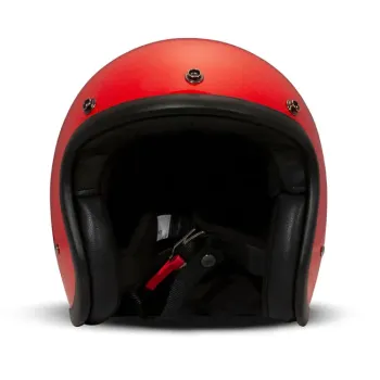 cafe 4 racer - DMD Retro helma Červená - DMD DMD Otevřená helma 
