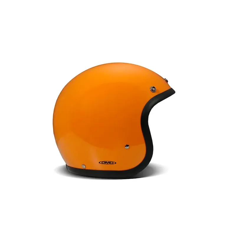 cafe 4 racer - DMD Retro prilba Orange - DMD DMD vintage otvorená prilba 