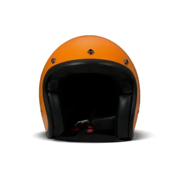 cafe 4 racer - DMD Retro prilba Orange - DMD DMD vintage otvorená prilba 