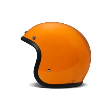 cafe 4 racer - DMD Retro helmet Orange - DMD DMD Vintage open helmet 