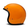 cafe 4 racer - DMD Retro prilba Orange - DMD DMD vintage otvorená prilba 