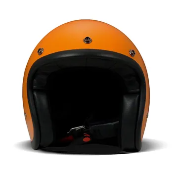 cafe 4 racer - DMD Retro helmet Orange - DMD DMD Vintage open helmet 