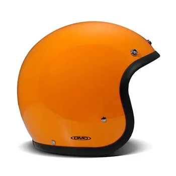 cafe 4 racer - DMD Retro helmet Orange - DMD DMD Vintage open helmet 