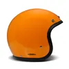 cafe 4 racer - DMD Retro prilba Orange - DMD DMD vintage otvorená prilba 