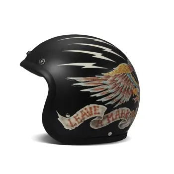 cafe 4 racer - DMD Retro helma Eagle - DMD DMD Otevřená helma 