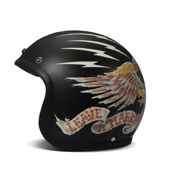 cafe 4 racer - DMD Retro helma Eagle - DMD DMD Otevřená helma 