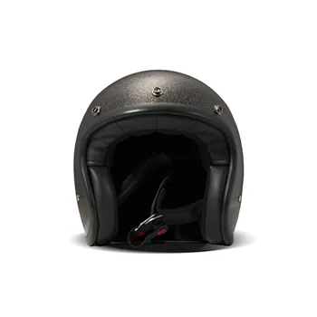 cafe 4 racer - DMD Retro helmet Glitter Black - DMD DMD Vintage open helmet 
