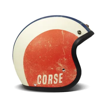 cafe 4 racer - DMD Retro helmet Rainbow Green - DMD DMD Vintage open helmet 