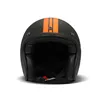 cafe 4 racer - DMD Retro prilba Star Orange - DMD DMD vintage otvorená prilba 