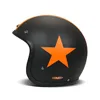 cafe 4 racer - DMD Retro prilba Star Orange - DMD DMD vintage otvorená prilba 