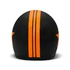 cafe 4 racer - DMD Retro prilba Star Orange - DMD DMD vintage otvorená prilba 