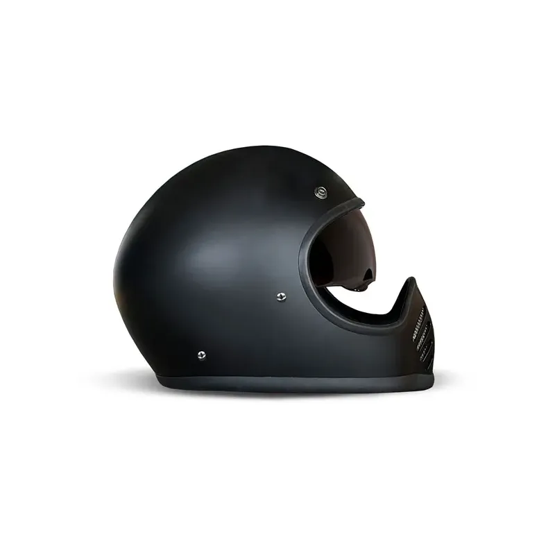 cafe 4 racer - Prilba DMD Seventyseven Matte Black - DMD DMD Seventy seven 