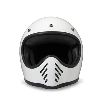 cafe 4 racer - DMD Sedemdesiatosem prilba biela - DMD DMD Seventy seven 