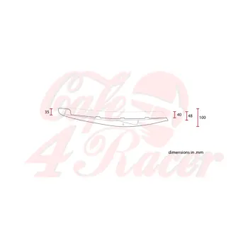 cafe 4 racer - Ploché sedadlo SR400 - Cafe4Racer Modelová sedadla 