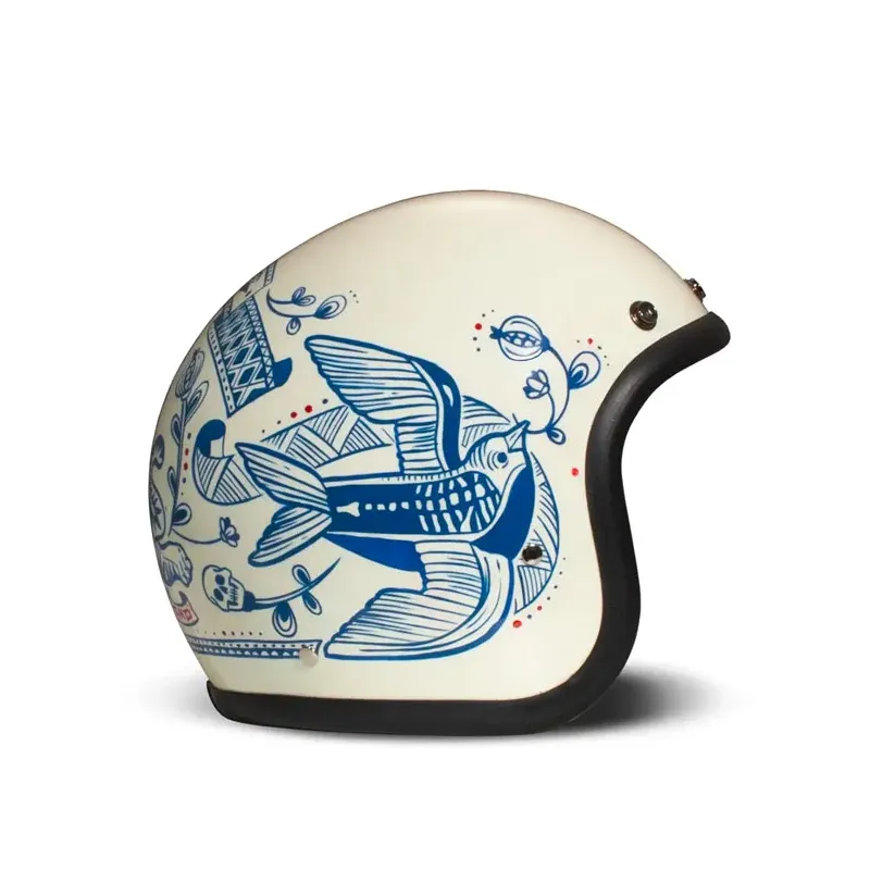 cafe 4 racer - DMD Retro helma Tigre - DMD DMD Otevřená helma 