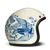 cafe 4 racer - DMD Retro prilba Tigre - DMD DMD vintage otvorená prilba 