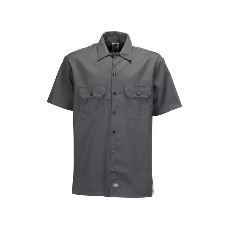 Dickies Short sleeve work shirt charcoal grey