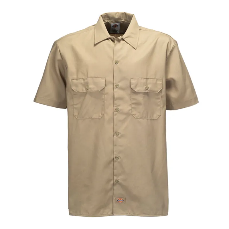 cafe 4 racer - Dickies Pracovné tričko s krátkym rukávom khaki - DICKIES Košele 