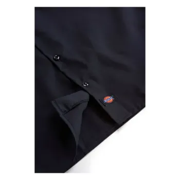 cafe 4 racer - Dickies Clintondale short sleeve work shirt black - DICKIES Shirts 