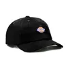 cafe 4 racer - Dickies Hardwick 6 panelová baseballová čiapka čierna - DICKIES Šiltovka 