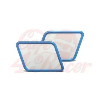 cafe 4 racer - Vintage Parallelogram 2pcs - C-RACER Side numbers plates 