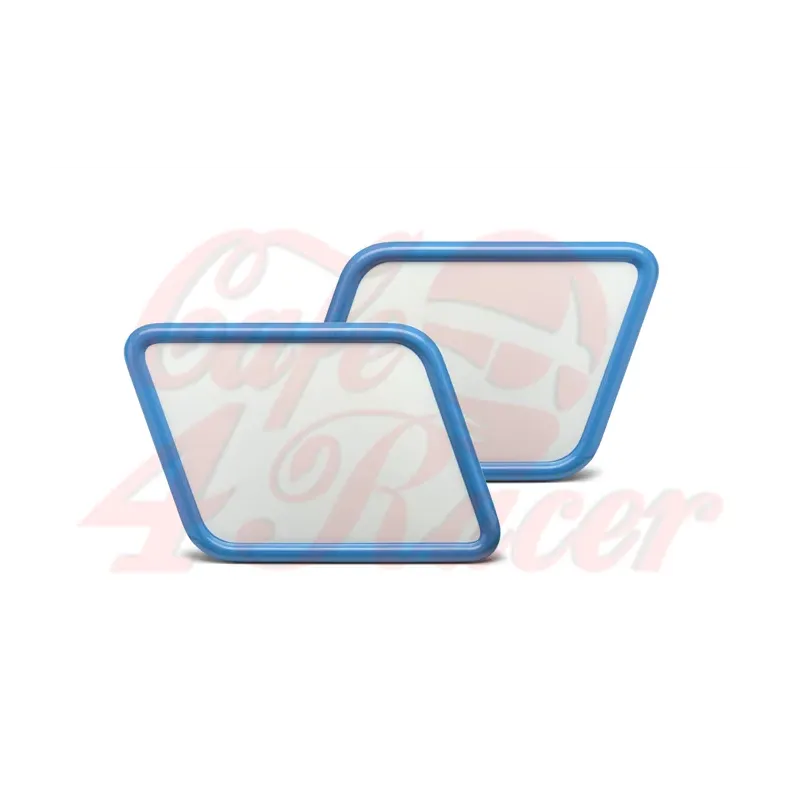 cafe 4 racer - Vintage Parallelogram 2pcs - C-RACER Side numbers plates 