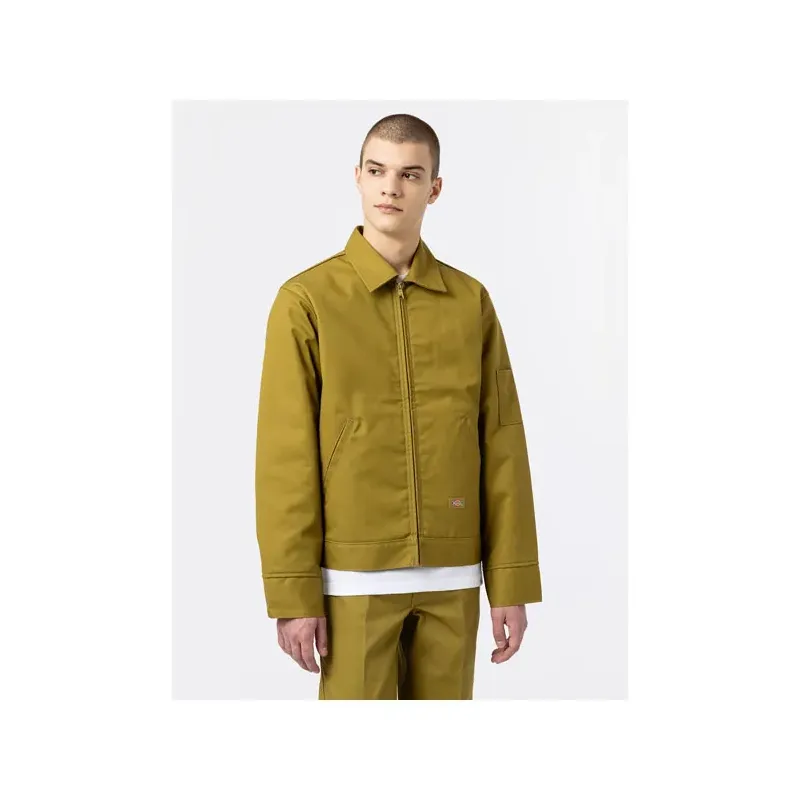 Dickies lined Eisenhower jacket green moss