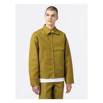 cafe 4 racer - Bunda Dickies s podšívkou Eisenhower green moss - DICKIES Bundy 