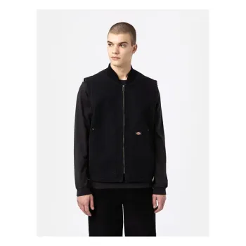 cafe 4 racer - Dickies Duck Canvas vesta stone washed černá - DICKIES Vesty 