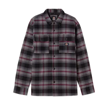 cafe 4 racer - Dickies Moulton černá košile-bunda - DICKIES Bundy 