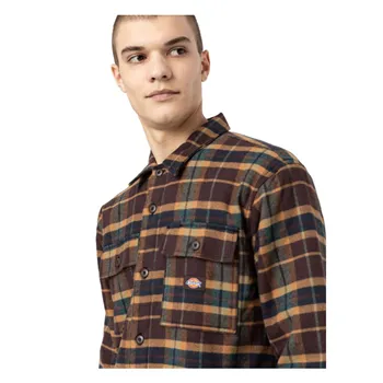 cafe 4 racer - Dickies Moulton košile-bunda perníková - DICKIES Bundy 