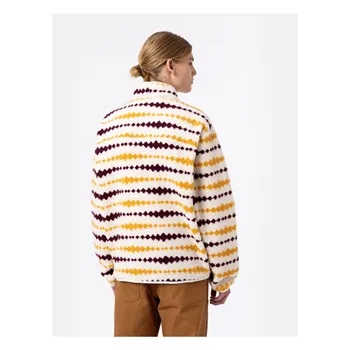 cafe 4 racer - Dickies Falkville Fleece bunda ecru - DICKIES Bundy 