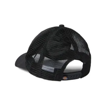 cafe 4 racer - RON BURGUNDY Trucker Cap - Curved Peak - Grey Cotton Panel / Red Mesh - Black Logo - Motone Caps 