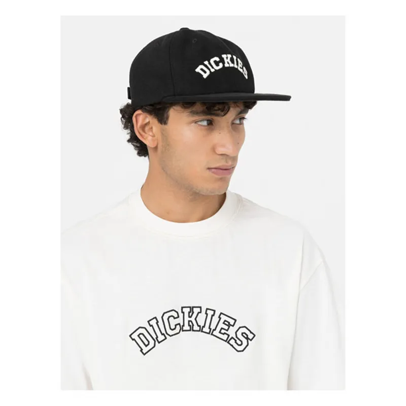 cafe 4 racer - Čiapka Dickies West Vale čierna - DICKIES Šiltovka 