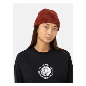 cafe 4 racer - Dickies Woodworth beanie fired brick - DICKIES Beanies 