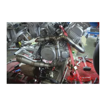 cafe 4 racer - GP style 02B - Cafe4Racer Koncovky výfuku 