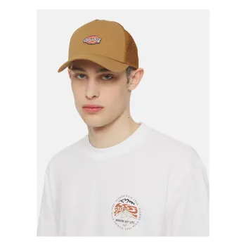 cafe 4 racer - Dickies Hanston trucker cap brown duck - DICKIES Caps 
