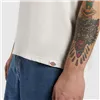 cafe 4 racer - Dickies Lewistown Embro tričko egret - DICKIES Tričká 