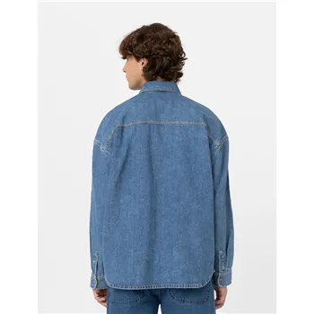 cafe 4 racer - Dickies Houston shirt classic blue - DICKIES Shirts 