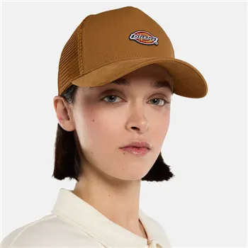 cafe 4 racer - Dickies Hanston Trucker cap brown duck - DICKIES Caps 